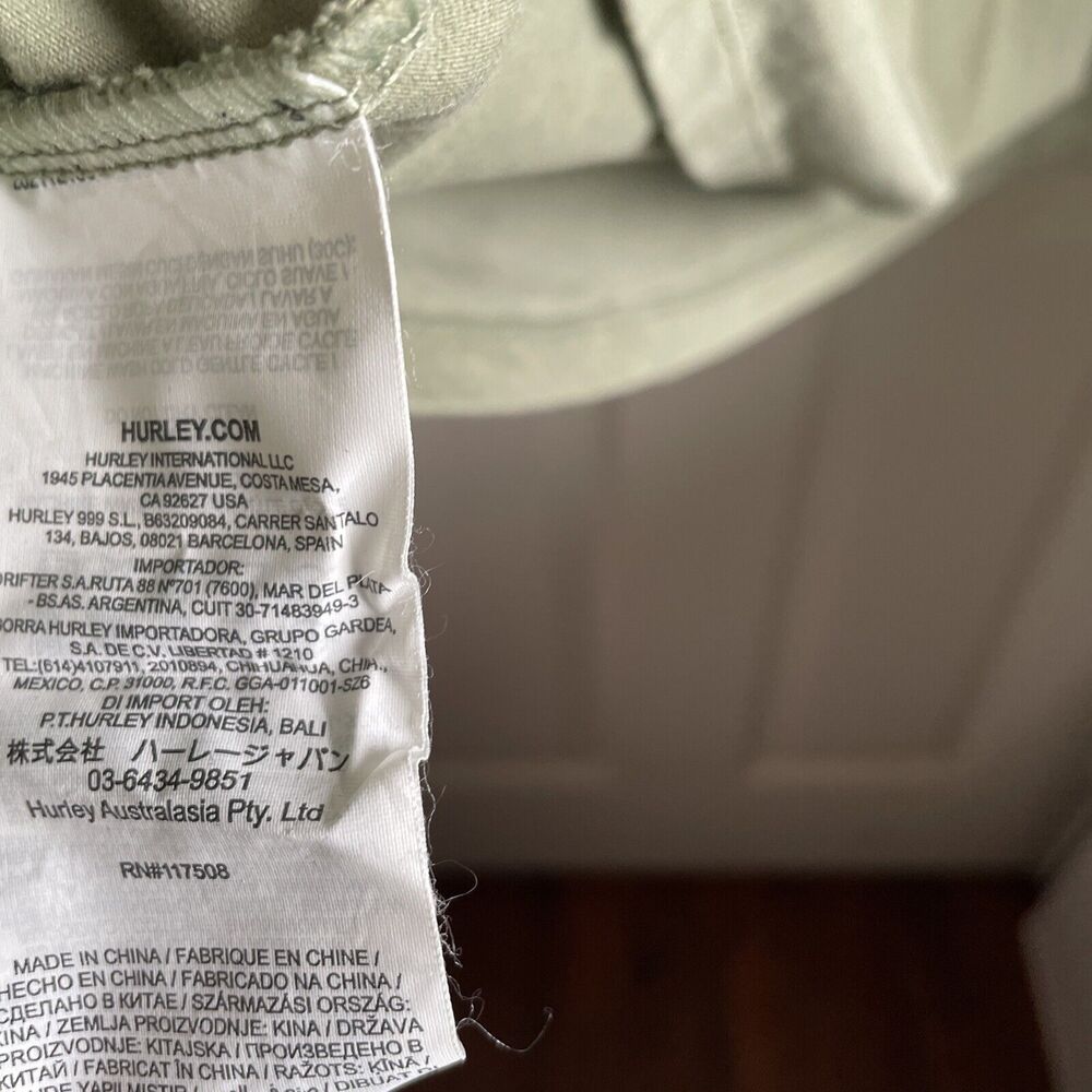 Hurley Womens Tank Dress Size Large Sleeveless Collared Cherries Logo Stretch - Picture 8 of 9